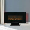 42'' Electric Fireplace LED WallMounted Inset Fire Remote Heater Backlight Decor