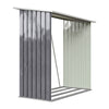 Outdoor Metal Log Store Shed Tool Storage Shed Garden Fire Wood Shelter Cabinet