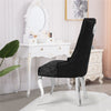 Extra Large Velvet Accent Dining Chair Tufted Lounge Upholstered Home Office