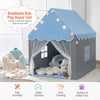 Large Kids Play House Children Indoor Outdoor Castle Fairy Tent with Light & Mat