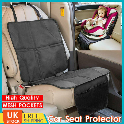 UK Car Baby seat Protector Anti-Slip Mat Child Safety Waterproof Cushion Cover