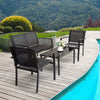 Outdoor Garden Textiles Furniture Conservatory Sets with Table and Chairs for 4