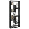 Shelving Unit Wall Shelf High Gloss Black 36x16x90cm Chipboard Home