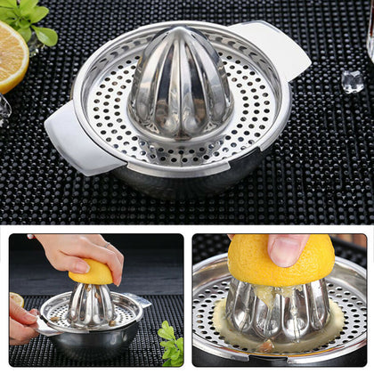 Stainless Steel Citru Lemon Orange Lime Squeezers Juicer Hand Press Kitchen Tool