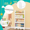 4 Tier Children Bookcase Kids Bookshelf Rack Organizer Display Storage Play Room