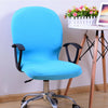 Swivel Computer Chair Cover Stretch Home Office Chair Protector Seat Cover Decor