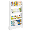 4 Tier Children Bookcase Kids Bookshelf Rack Organizer Display Storage Play Room