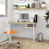 Computer Desk MDF and Metal stable durable Practical and convenient Save space