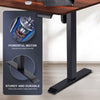 Flamaker 140x70 cm Electric Standing Desk Height Adjustable Computer Desk