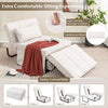 Foldable Sofa Bed 4-In-1 Convertible Sleeper Sofa Chair Adjustable Sofa Recliner