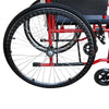 Folding All AID Wheelchair Footrest Self Propelled Lightweight Transit Comfort