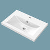 Floor or Wall Bathroom Vanity Unit Doors Drawer White with Baisn 500mm / 600mm