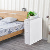 Free Standing Slim Floor Cabinet Narrow Wooden Storage with Drawers Bathroom