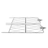 2x Rustproof Metal Garden Trellis Screening Panels Climbing Plant Support Frame