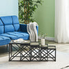 Industrial Set of 4 Nest Coffee Table Stacking Side Table End Table Living Room