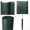 3/5m Green Bamboo Slat Screening Garden Fence Slatted Roll Screen Wind Sun Shade