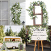 6FT Artificial Eucalyptus Garland Flower Backdrop Wedding Party TableRunner Vine