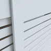 Radiator Cover Adjustable White Painted MDF Wood Heating Cover Home Decor