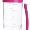 Cake Mix Batter Dispenser Measuring Label Baking Cupcake Cream Release Jug Tool