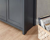 LANCASTER COMPACT SIDEBOARD CUPBOARD CABINET STORAGE UNIT DRAWERS SLATE BLUE
