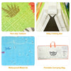 Foldable Baby Play Mat Double-Sided Crawling Mat Waterproof Large Foam Playmat