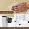 Mobile Standing Desk Height Adjustable PC Laptop Table wIith Flip-over Desktop