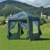 2x2m Pop-up Gazebo Waterproof Outdoor Garden Marquee Canopy party Tent Sidewall