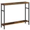 HOOBRO Console Table Hallway Table w/ Adjustable Shelves Sofa Table Side Table