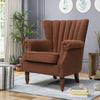 Modern Chesterfield Book Reading Sofa Deep Padding Sofa Chair Armchair