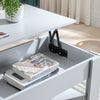 Coffee Table With Storage Lift Top Up Drawer Shelf Wooden Living Room Furniture