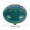 6inch Steel Tongue Drum C-Key Hand Pan Drum Mind Yoga Meditation Blue SNA