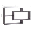 Wall Shelves Set Display Shelves Bookshelf Storage Unit Stylish Space Saving