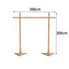 10X10ft Wooden Wedding Stand Support Frame Anti-corrosion Heavy Duty Archway UK