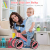 Baby Balance Bike 4 Wheels Toddler First Bike No Pedal Infant Baby Walker Riding