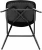 Dining Chairs Velvet Padded Seat Metal High Legs Kitchen Home living room
