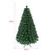 5FT Fiber Optic Christmas Tree Green Xmas Tree 8 Mode Changing Lights Decoration