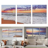 Set of 3 Sea Canvas Wall Art Prints Frameless Canvas Poster Landscape Picture UK