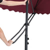SQUARE GARDEN CANTILEVER PARASOL WITH CRANK FOR PATIO SUN SHADE HANGING UMBRELLA