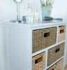 Basket Storage Unit Large Chest of Drawers Bathroom Hallway Tetbury Furniture