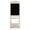 Foldable Vintage Chalkboard Wooden Easel Message Board A-frame Easel Blackboard
