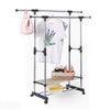 Clothes Rail Rack Garment Dress Hanging Display Stand Shoe Rack Storage Shelf