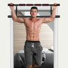 Foldable Padded Pull Up Bar Doorway Chin Up Workout W/ Smart Hook Home Gym