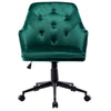 EMILE VELVET SWIVEL DESK STUDY HOME OFFICE COMPUTER CHAIR LIVINGROOM ARMCHAIR