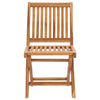 Folding Garden Chairs 6 pcs Solid Teak Wood Q7C8