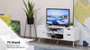 Modern TV Stand W/ Storage Shelf Media Console Table Entertainment Center