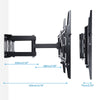 XL Corner TV Wall Mount For TVs Up To 65" - Easy To Install Single Stud Design