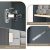 Wall-Mounted Bathroom Mirror Cabinet Door Medicine Cabinet Adjustable Shelf