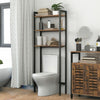 Over Toilet Storage Unit Bathroom Shelves Industrial 63 x 24 x 163 cm