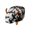 Upholstered Animal Shaped Ottoman Ride-on Footrest Stool Rest Seat TOY Kids New