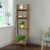 4 Tier Wooden Plant Stand Folding Flower Shelf Display Ladder Free Standing